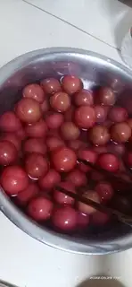 Make Spicy plums step 1