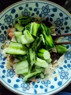 Make A cucumber-cray shrimp step 8