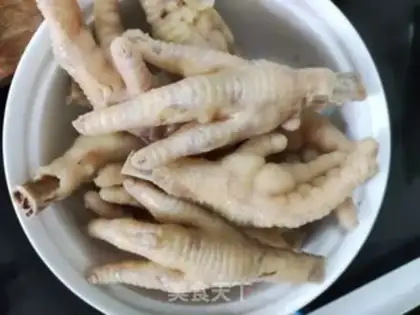 Make Chicken claws step 1
