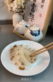 Make Garlic fan steamed shrimp step 4