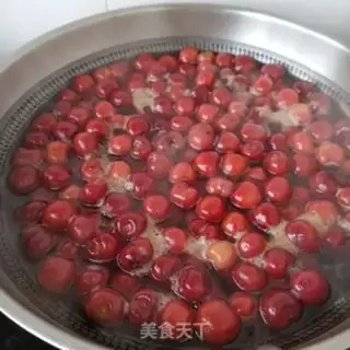 Make Sugard cherry cans step 4
