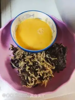 Make Purple egg soup step 0