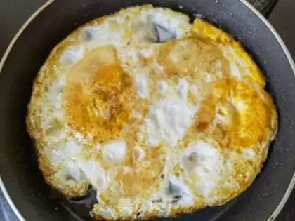 Make Fried omelet step 1