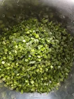 Make Three fresh dumplings step 1