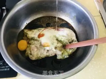 Make Big radish dumplings step 4