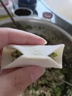 Make Three fresh dumplings step 4