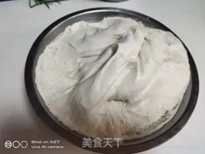 Make Meat powder fan bag step 1