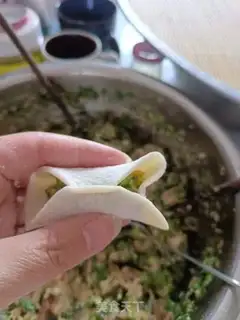 Make Three fresh dumplings step 5