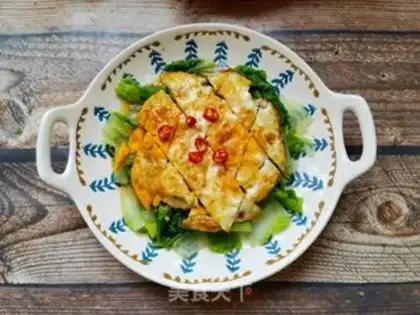Make Fried omelet step 9