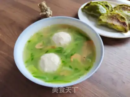 Make Cucumber silkball soup step 4