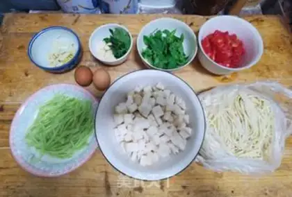 Make Garlic noodles step 0