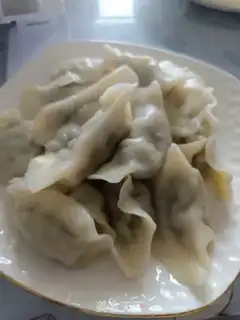 Make Three fresh dumplings step 10