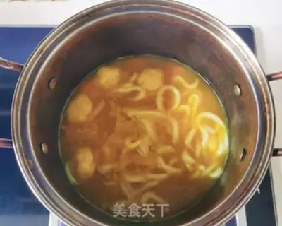 Make Fishball noodles step 4