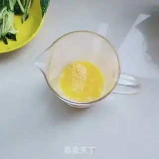 Make Cucumber egg rolls step 1
