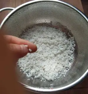 Make Pumps of rice mushrooms step 8