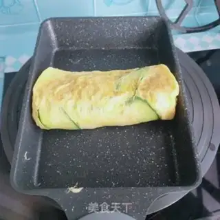 Make Cucumber egg rolls step 7