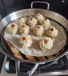 Make Pumps of rice mushrooms step 11