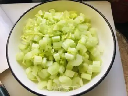 Make Salted celery step 1