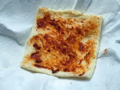 Make Chicken chest toast step 6