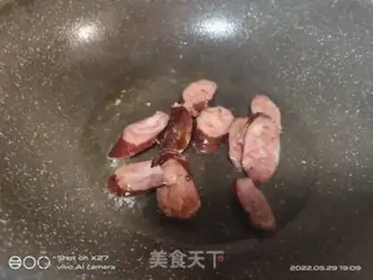 Make Sausage and cabbage step 2