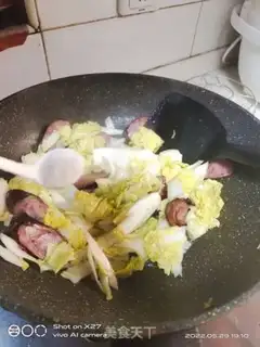 Make Sausage and cabbage step 4