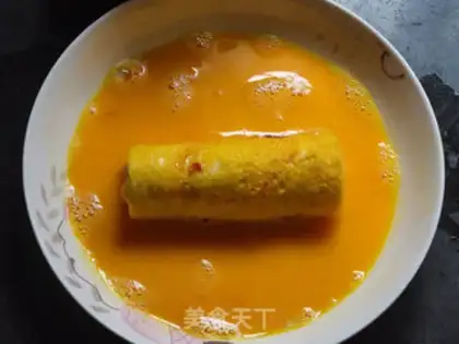Make Chicken chest toast step 9