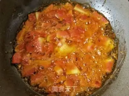 Make Twin pepper melon cucumber sauce step 13