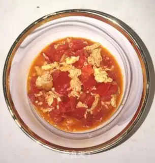 Make Tomato fried eggs step 6