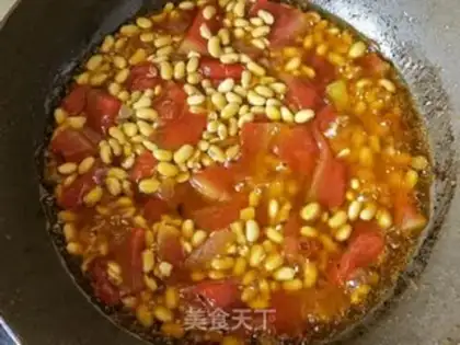 Make Twin pepper melon cucumber sauce step 15