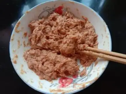 Make Oscillated pork dumplings step 3
