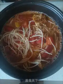 Make Tomato mushroom soup step 14