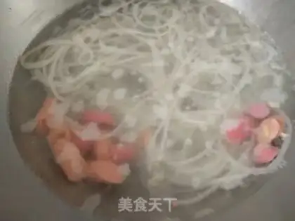 Make The rice line across the bridge step 3