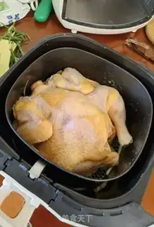 Make Air fried salt chicken step 3