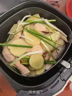Make Air fried salt chicken step 4