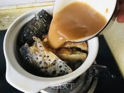 Make Sandpot salmon head step 8