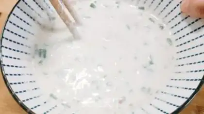Make Ham sausage pancakes step 5