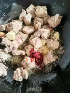 Make Potato burn ribs step 2