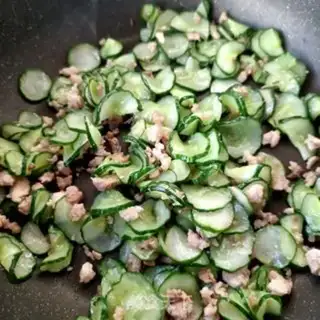 Make Meat cucumber step 11