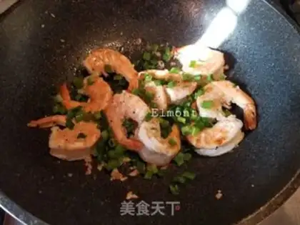 Make Garlic butter shrimp step 7