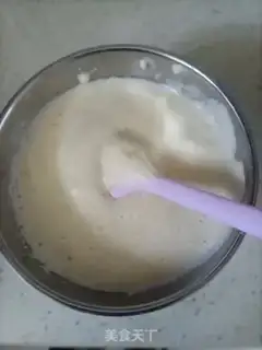 Make Six inches full of sponge cake step 5
