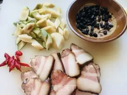 Make Black bean radish step 0