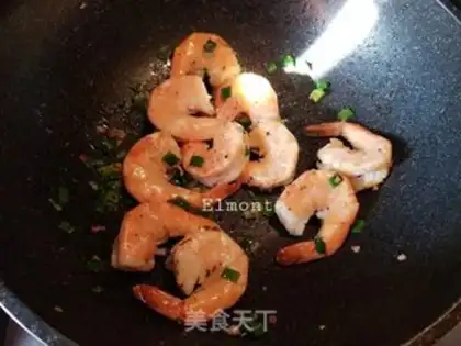 Make Garlic butter shrimp step 8