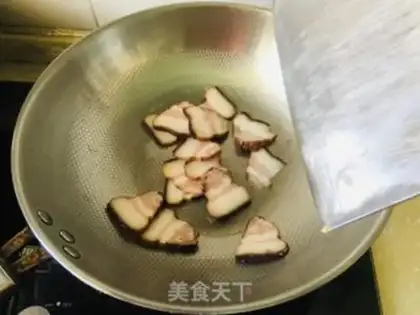 Make Black bean radish step 1