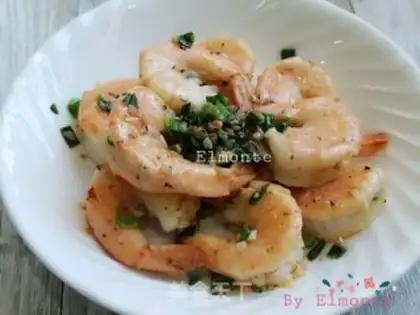 Make Garlic butter shrimp step 9