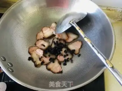 Make Black bean radish step 2