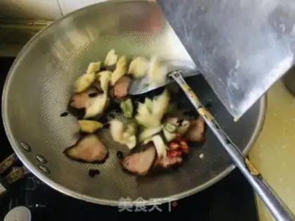 Make Black bean radish step 4
