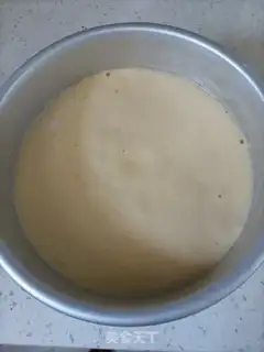 Make Six inches full of sponge cake step 10