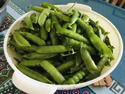 Make White water for peas step 4