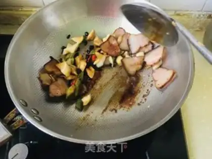 Make Black bean radish step 7