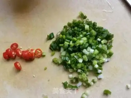 Make Egg onion fried rice step 2